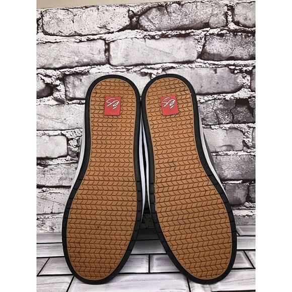 ES Accel Slim Mid Gray Suede Skateboarding Lace Casual Shoes Men Sz 10M US/43EU - Picture 14 of 16